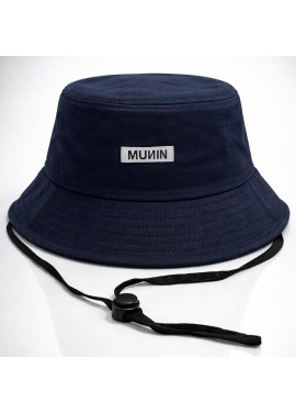 Bucket Hat Navy Hombre con Correa Ajustable | CORE MUNIN
