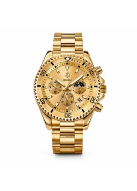 copy of MUNIN ONYX  Reloj de hombre con correa de acero