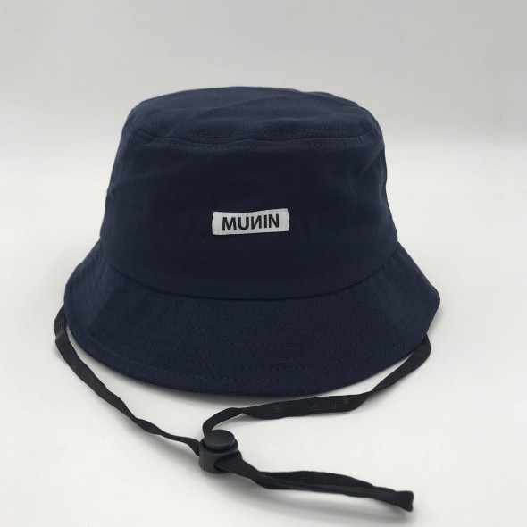 Bucket Hat Navy Hombre con Correa Ajustable | CORE MUNIN