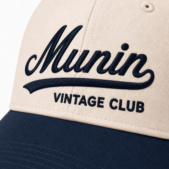 Gorra Heritage Club Navy Cream | Gorra vintage estilo baseball