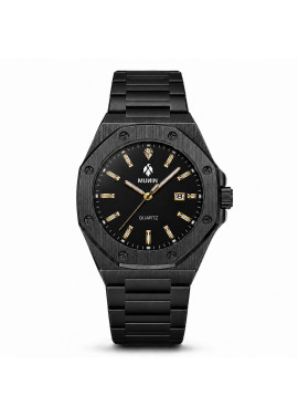 copy of MUNIN ONYX  Reloj de hombre con correa de acero
