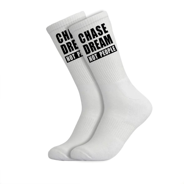 Calcetines Chase Dream | Calcetines con frase | MUNIN