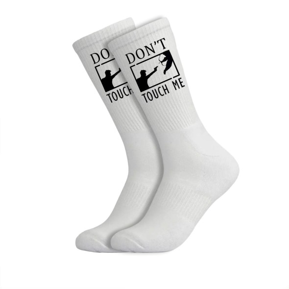 Calcetines Don’t Touch Me | Calcetines con frase | MUNIN