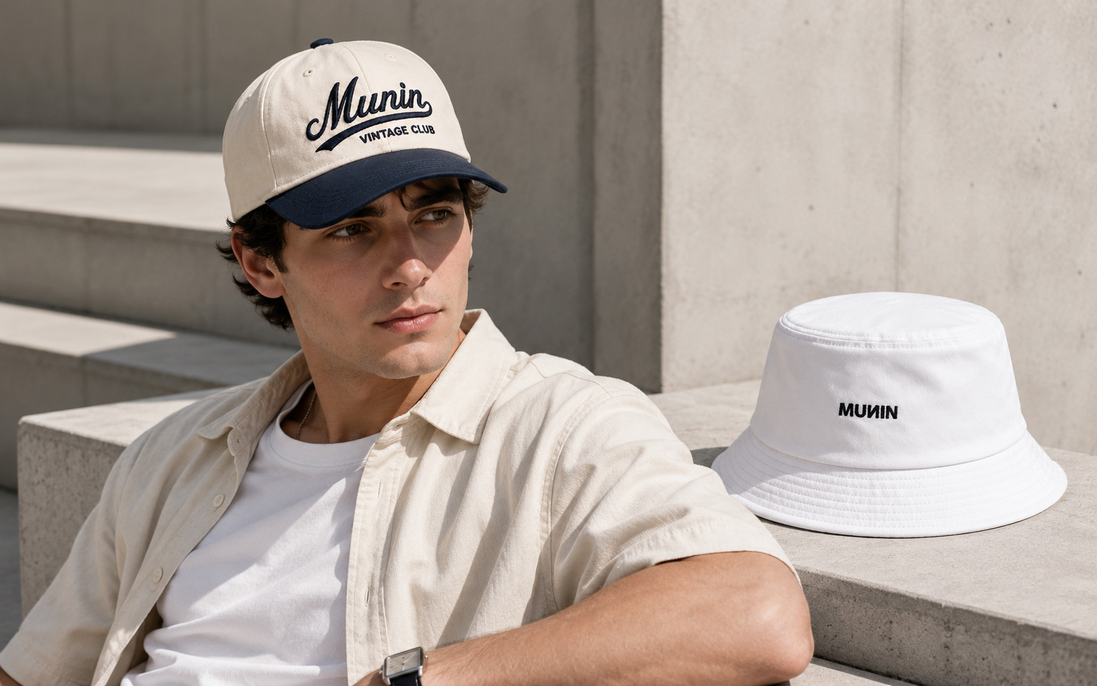 Gorras y buckets MUNIN